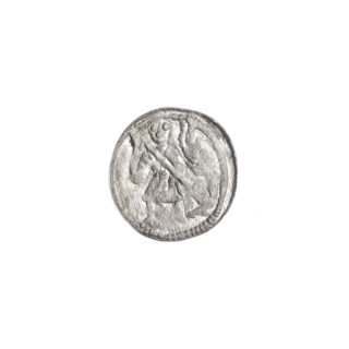 denarius, Boleslaw III Krzywousty (prince of Poland; 1086–1138), allegories, equal-armed cross,