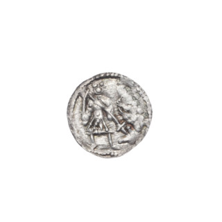 denarius, Boleslaw III Krzywousty (prince of Poland; 1107–1138), allegories, spearhead (issue