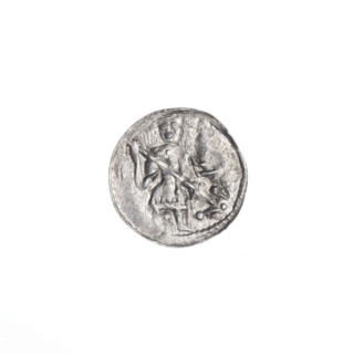 denarius, Boleslaw III Krzywousty (prince of Poland; 1086–1138), allegories, spearhead (issue