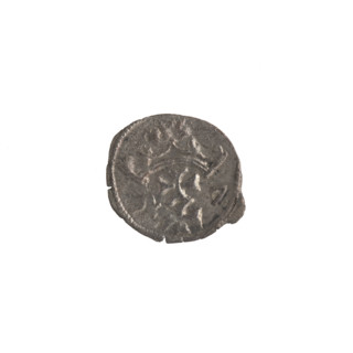 Gdansk denarius, Sigismund I the Old (King of Poland; r. 1506–1548). Silver coin (denarius).