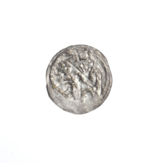 denarius, Boleslaw III Krzywousty (prince of Poland; 1086–1138), allegories, equal-armed cross,