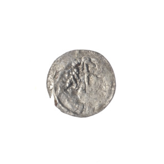 denarius, Boleslaw III Krzywousty (prince of Poland; 1107–1138), allegories, equal-armed cross,