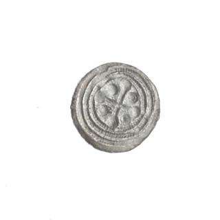 denarius, Boleslaw III Krzywousty (prince of Poland; 1086–1138), allegories, spearhead (issue
