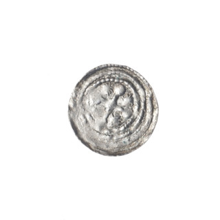denarius, Boleslaw III Krzywousty (prince of Poland; 1107–1138), allegories, equal-armed cross,