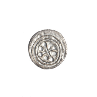 denarius, Boleslaw III Krzywousty (prince of Poland; 1086–1138), allegories, spearhead (issue