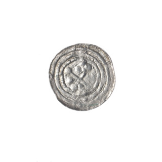 denarius, Boleslaw III Krzywousty (prince of Poland; 1086–1138), allegories, equal-armed cross,
