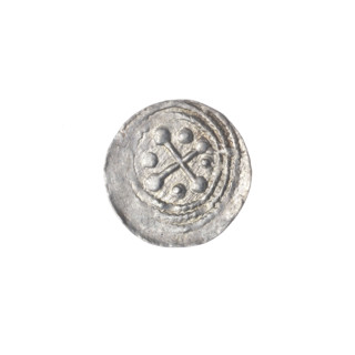denarius, Boleslaw III Krzywousty (prince of Poland; 1086–1138), allegories, equal-armed cross,