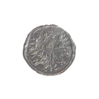Denarius of Sigismund II Augustus (King of Poland, 1544–1572). Silver coin (denarius) dated 1546.