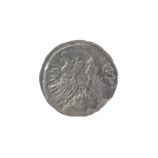 Lithuanian denarius, Sigismund II Augustus (King of Poland; 1544–1572); emblems of the Jagiellon