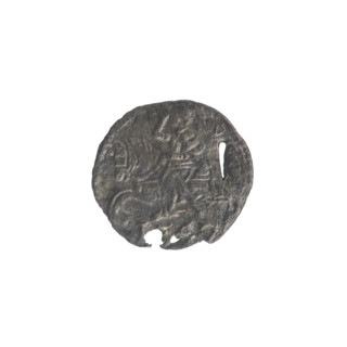 Lithuanian denarius, Sigismund II Augustus (King of Poland; 1544–1572); emblems of the Jagiellon