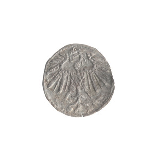 Lithuanian denarius, Sigismund II Augustus (King of Poland; 1544–1572); emblems of the Jagiellons