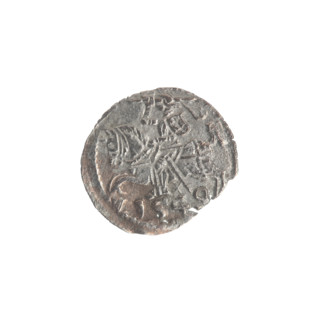 Lithuanian denarius, Sigismund II Augustus (King of Poland; 1544–1572); emblems of the Jagiellons