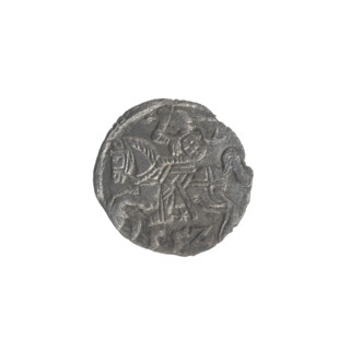 Lithuanian denarius, Sigismund II Augustus (King of Poland; 1544–1572); emblems of the Jagiellon