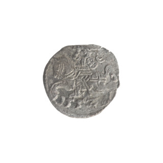 Lithuanian denarius, Sigismund II Augustus (King of Poland; 1544–1572); emblems of the Jagiellons