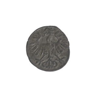 Lithuanian denarius, Sigismund II Augustus (King of Poland; 1544–1572); emblems of the Jagiellons