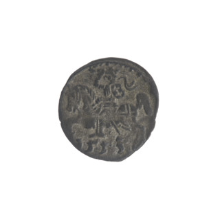 Lithuanian denarius, Sigismund II Augustus (King of Poland; 1544–1572); emblems of the Jagiellon