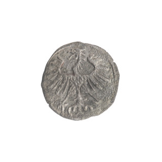 Lithuanian denarius, Sigismund II Augustus (King of Poland; 1544–1572); emblems of the Jagiellons