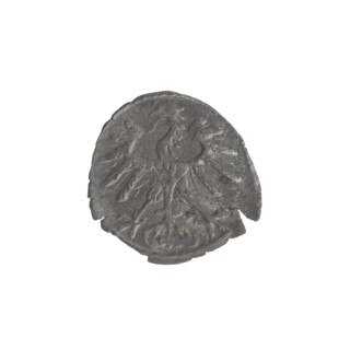 Lithuanian denarius, Sigismund II Augustus (King of Poland; 1544–1572); emblems of the Jagiellons