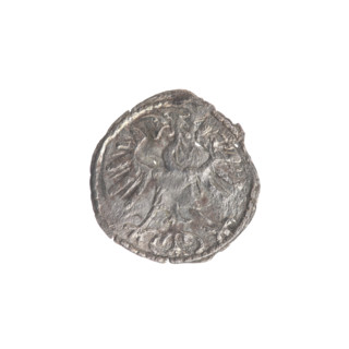 Lithuanian denarius, Sigismund II Augustus (King of Poland; 1544–1572), emblems of the Jagiellons