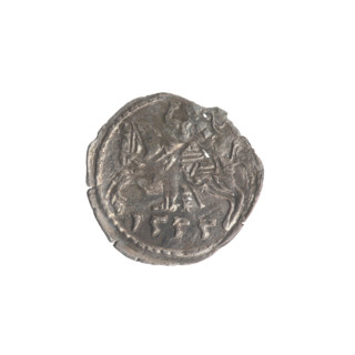 Lithuanian denarius, Sigismund II Augustus (King of Poland; 1544–1572); emblems of the Jagiellons