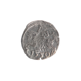 Lithuanian denarius, Sigismund II Augustus (King of Poland; 1544–1572); emblems of the Jagiellon