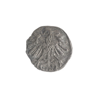 Lithuanian denarius, Sigismund II Augustus (King of Poland; 1544–1572); emblems of the Jagiellon