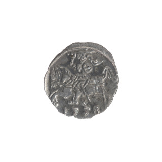Lithuanian denarius, Sigismund II Augustus (King of Poland; 1544–1572); emblems of the Jagiellon