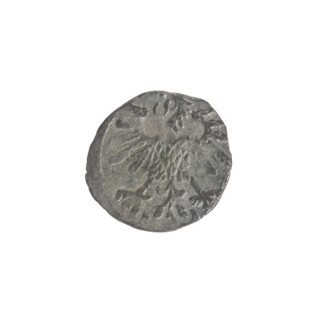 Lithuanian denarius, Sigismund II Augustus (King of Poland; 1544–1572); emblems of the Jagiellons