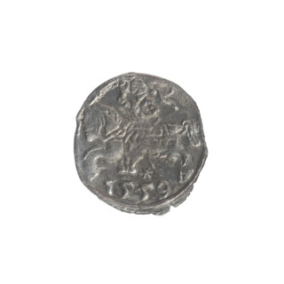 Lithuanian denarius, Sigismund II Augustus (King of Poland; 1544–1572); emblems of the Jagiellon