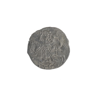 Lithuanian denarius, Sigismund II Augustus (King of Poland; 1544–1572); emblems of the Jagiellon