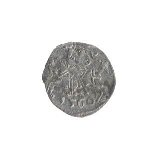 Lithuanian denarius, Sigismund II Augustus (King of Poland; 1544–1572); emblems of the Jagiellon