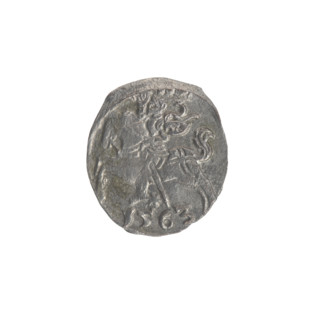 Lithuanian denarius, Sigismund II Augustus (King of Poland; 1544–1572); emblems of the Jagiellons