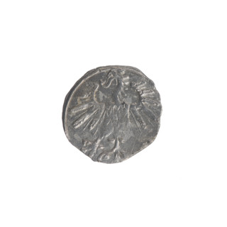 Lithuanian denarius, Sigismund II Augustus (King of Poland; 1544–1572); emblems of the Jagiellon
