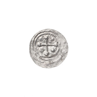 denarius, Boleslaw III Krzywousty (prince of Poland; 1086–1138), Romanesque style, ca. 1125–1138,