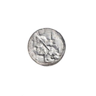 Denarius of Boleslaw III Krzywousty (prince of Poland, c. 1086–1138), c. 1125–1138. Obverse: within