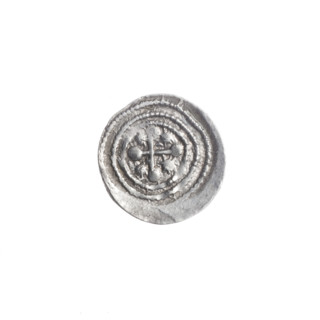 denarius, Boleslaw III Krzywousty (prince of Poland; 1086–1138), allegories, equal-armed cross,