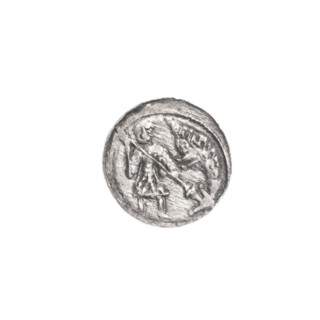 denarius, Boleslaw III Krzywousty (prince of Poland; 1086–1138), allegories, chain mail