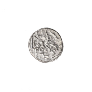 Denarius, Boleslaw III Krzywousty (prince of Poland; 1086–1138). Romanesque silver coin, ca.