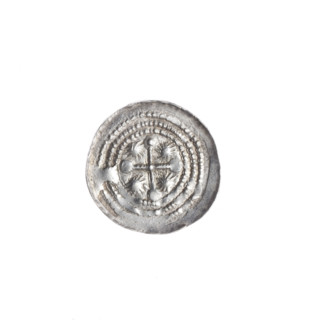 denarius, Boleslaw III Krzywousty (prince of Poland; 1086–1138), allegories, equal-armed cross