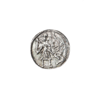 denarius, Boleslaw III Krzywousty (prince of Poland; 1086–1138), allegories, equal-armed cross,