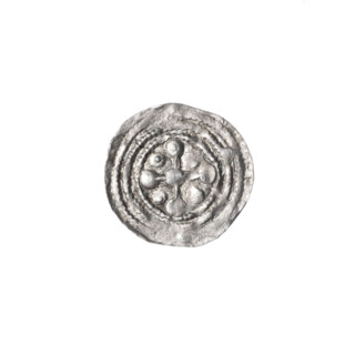 denarius, Boleslaw III Krzywousty (prince of Poland; 1086–1138), allegories, spearhead (issue