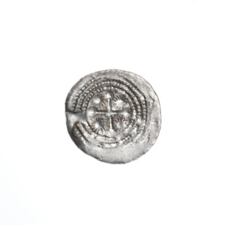 denarius, Boleslaw III Krzywousty (prince of Poland; 1086–1138), allegories, spearhead (issue
