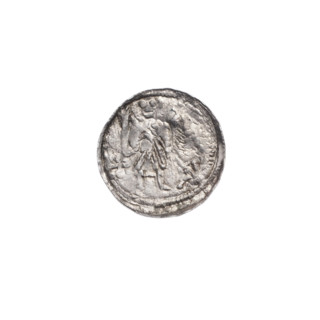 denarius, Boleslaw III Krzywousty (prince of Poland; 1086–1138; reign 1107–1138), Romanesque, c.