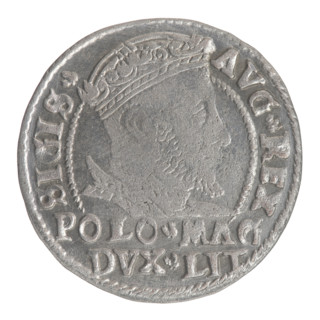 Lithuanian grosz on a Polish foot, Sigismund II Augustus (King of Poland; 1544–1572), Jagiellonians