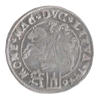 Lithuanian grosz on a Polish foot, Sigismund II Augustus (King of Poland; 1544–1572), Jagiellonians