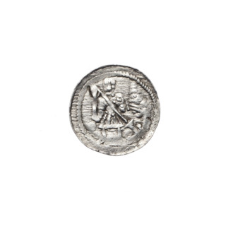 denarius, Boleslaw III Krzywousty (prince of Poland; 1107–1138), allegories, Boleslaw III