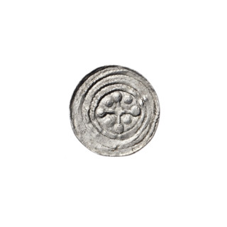 denarius, Boleslaw III Krzywousty (prince of Poland; 1107–1138), Romanesque style, ca. 1125–1138,