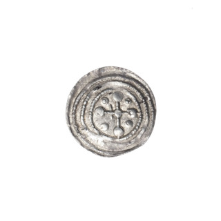Denarius, Boleslaw III Krzywousty (Prince of Poland; 1107–1138). c. 1125–1138. Obverse: in a beaded