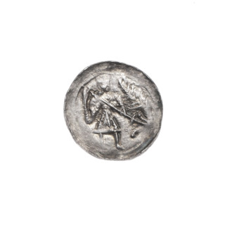 denarius, Boleslaw III Krzywousty (Prince of Poland; 1107–1138), allegories, Boleslaw III