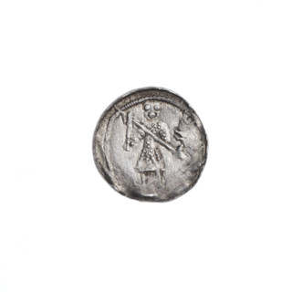 denarius, Boleslaw III Krzywousty (prince of Poland; 1086–1138), allegories, equal-armed cross,